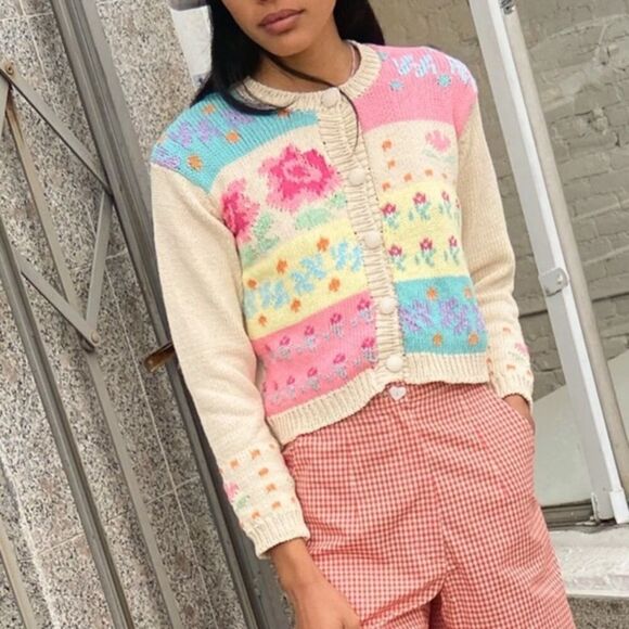 Anthropologie x Tach Cloth Priscilla Cardigan size S - Picture 1 of 16